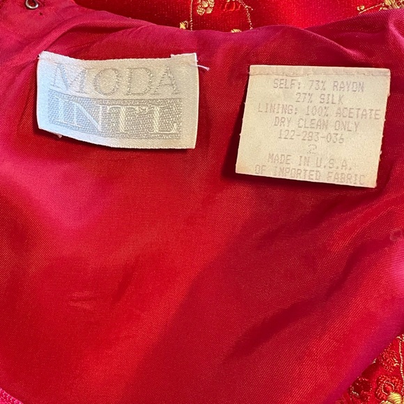 Moda INT’L Chinese Style Dress - Picture 11 of 14
